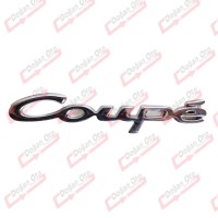 Coupe Metal Yazı Arma 