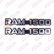 Dodge Ram 1500 Damla Sticker Yazı