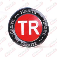 Yuvarlak TR Çıkartma