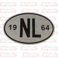 NL 1964 Fosforlu Oval Harf